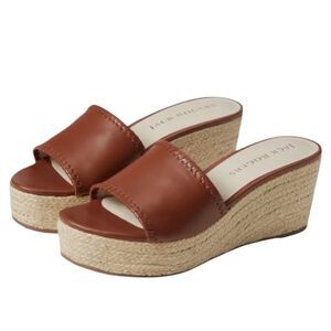 Jack Rogers |‎ Women's Palmer Slide Leather Sandals NWOT